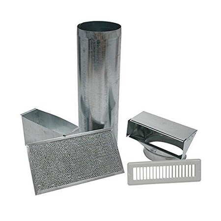 Omega Omega NP90358DUC1 Interoir Duct Kit for Broan 250 & 390 Ventilators - Gray NP90358DUC1